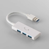 ELECOM USBHUB USB5Gbps バスパワー 3ポート ホワイトフェイス U3H-H030WF