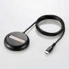 ELECOM マグネットQi2規格対応ワイヤレス充電器 15W 2way 卓上 ブラック W-MA06BK
