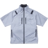 SHOWA ペルチェ付き空調服 COOLFIX PLT2 エアー半袖ブルゾン グレーL ペルチェ2個入 N25-03SG-L