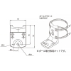 OPTEX ポール取付ブラケット Varioシリーズ用 適合ポール径φ60〜170mm ポール取付ブラケット Varioシリーズ用 適合ポール径φ60〜170mm VUB-POLE 画像2