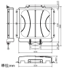 高須産業 ワンタッチ換気扇フィルター 全メーカー対応 羽根径20cm用 ワンタッチ換気扇フィルター 全メーカー対応 羽根径20cm用 TKF-20S 画像2