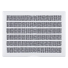 高須産業 φ100mmパイプ用ファン 格子パネルタイプ専用フィルター PFS1-100AF用 F-100PFS1