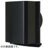高須産業 角形パイプフード 給気・排気兼用 適合パイプφ100mm 水切り板付 ブラック GFP-100E-K
