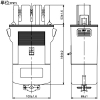 パナソニック 【受注生産品】ブレーカ付ターミナルプラグ コンパクトタイプ ファクトライン400 3P・30A・200V 【受注生産品】ブレーカ付ターミナルプラグ コンパクトタイプ ファクトライン400 3P・30A・200V DH2883K3 画像2