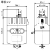 パナソニック 保護装置(CP)付ターミナルプラグ ファクトライン30 3P/15A/250V・E付 保護装置(CP)付ターミナルプラグ ファクトライン30 3P/15A/250V・E付 DH2785K1 画像2