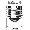 後藤照明 【受注生産品】LED電球 LEDスワンバルブエジソン 非調光 電球色 E26口金 【受注生産品】LED電球 LEDスワンバルブエジソン 非調光 電球色 E26口金 GLF-0296 画像2