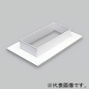 マサル工業 【受注生産品】フランジ 3020型 ホワイト 《エルダクト付属品》 LDF342