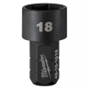 ミルウォーキー INSIDER パススルーラチェット専用ソケット 非貫通タイプ 18mm 49-16-1618