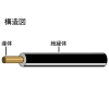 オーナンバ 通信機器用ビニル電線 0.75&#13215; 100V未満 200m巻 黄 通信機器用ビニル電線 0.75&#13215; 100V未満 200m巻 黄 HKV0.75SQ×200mキイロ 画像2