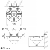 ネグロス電工 ネットワークカメラ取付金具 《カメラック》 壁面用 許容静荷重29N(3kgf) ネットワークカメラ取付金具 《カメラック》 壁面用 許容静荷重29N(3kgf) SD-NWCKB1 画像2