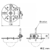 ネグロス電工 ネットワークカメラ取付金具 《カメラック》 吊りボルト用 許容静荷重29N(3kgf) 黒 ネットワークカメラ取付金具 《カメラック》 吊りボルト用 許容静荷重29N(3kgf) 黒 NWCTB-W3W4-K 画像2
