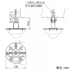 ネグロス電工 ネットワークカメラ取付金具 《カメラック》 一般形鋼用 許容静荷重49N(5kgf) 黒 ネットワークカメラ取付金具 《カメラック》 一般形鋼用 許容静荷重49N(5kgf) 黒 NWCHB1-K 画像2