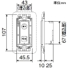 アイホン 呼出ボタン ≪Vi-nurse≫ 復旧ボタン付 プレート無し 壁埋込型 JIS1個用スイッチボックス用 呼出ボタン ≪Vi-nurse≫ 復旧ボタン付 プレート無し 壁埋込型 JIS1個用スイッチボックス用 NLR-62 画像2