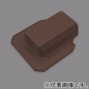 マサル工業 エンド フランジ型 0号 チョコ 《ニュー・エフモール付属品》 SFMEF09