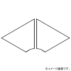 ネグロス電工 外直角L形分岐カバー 適合ラック幅1200mm 高耐食性めっき鋼板製 SD-CVLA120G