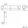 ネグロス電工 【受注生産品】分岐カバー分割部用カバークランプ CVLA120G用 標準塗装仕様 【受注生産品】分岐カバー分割部用カバークランプ CVLA120G用 標準塗装仕様 CVCQLA120 画像2