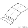 ネグロス電工 【受注生産品】上下ベンド屋根形カバー 角度30° 適合ラック幅1200mm 高耐食性めっき鋼板製 SD-CVZV1230Y