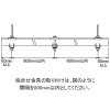 ネグロス電工 【受注生産品】専用ナット類 適合吊りボルトW3/8 10組入 【受注生産品】専用ナット類 適合吊りボルトW3/8 10組入 W3-RNPWSW 画像2