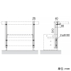 ネグロス電工 接続金具 組立式踏み台キット用 接続金具 組立式踏み台キット用 STPF-JM 画像2