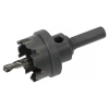 ジェフコム 超硬ホールソー 回転用 加工穴径φ31mm シャンク径φ10mm CKH-31