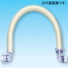 オーケー器材 ドレンアップ専用配管 ≪工速ドレンホース≫ 断熱ドレンパイプ用 室内機側VP20エルボ・配管側呼び径25エルボ 配管長さ1000mm 5本入 K-FHUDPD5L
