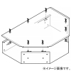 ネグロス電工 【受注生産品】T形分岐ダクト 《金属ダクト》 DPSタイプ ダクト幅200mm 高さ100mm 標準塗装仕様 P-DPT2010
