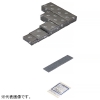 ネグロス電工 タフロックロクマックス壁用キット 《タフロック&reg;ロクマックス&reg;》 角穴タイプ 開口面積0.16〜0.18&#13217; TAFRXB-018