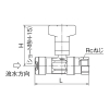 オンダ製作所 CBW3型 逆止弁付ボールバルブ CBW3型 逆止弁付ボールバルブ CBW3C-2020M-S 画像2