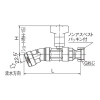 オンダ製作所 CBW12型 逆止弁付ボールバルブ CBW12型 逆止弁付ボールバルブ CBW12A-16M-S 画像2