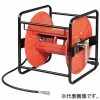 アサダ ホースリール 高圧ホース・洗管ホース用 SUSワンタッチカプラ 巻取可能ホース長さ60m HD03294