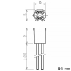 東西電気産業 サークラインソケット 蛍光ランプ用 口金G10q サークラインソケット 蛍光ランプ用 口金G10q TS-771-G10q 画像2
